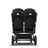 Bugaboo Donkey 3 Twin travel system black sun canopy, black fabrics, black base - Thumbnail Slide 14 of 15