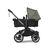 Refurbished Bugaboo Donkey 5 Mono bassinet and seat stroller graphite base, midnight black fabrics, forest green sun canopy - Thumbnail Slide 3 of 4