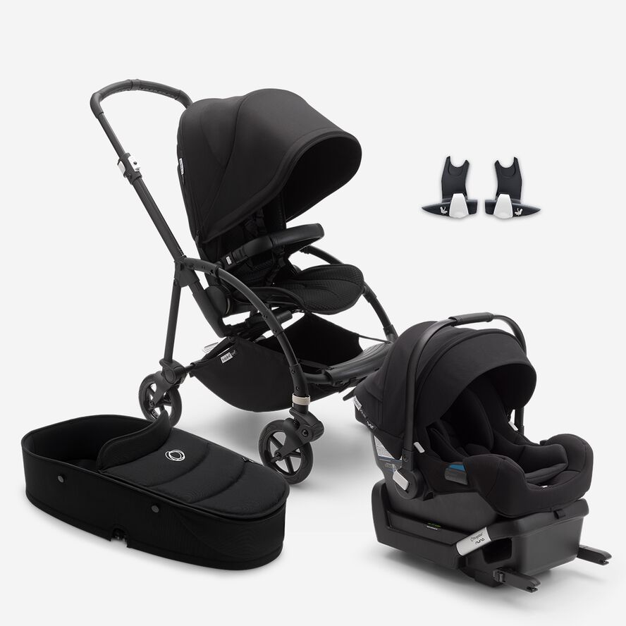 Bugaboo Bee 6 with bassinet and Turtle One by Nuna bundle