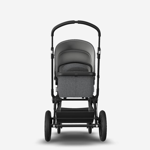 Bugaboo Cameleon 3 Plus seat and bassinet stroller grey melange sun canopy, grey melange fabrics, black base - Main Image Slide 6 of 8