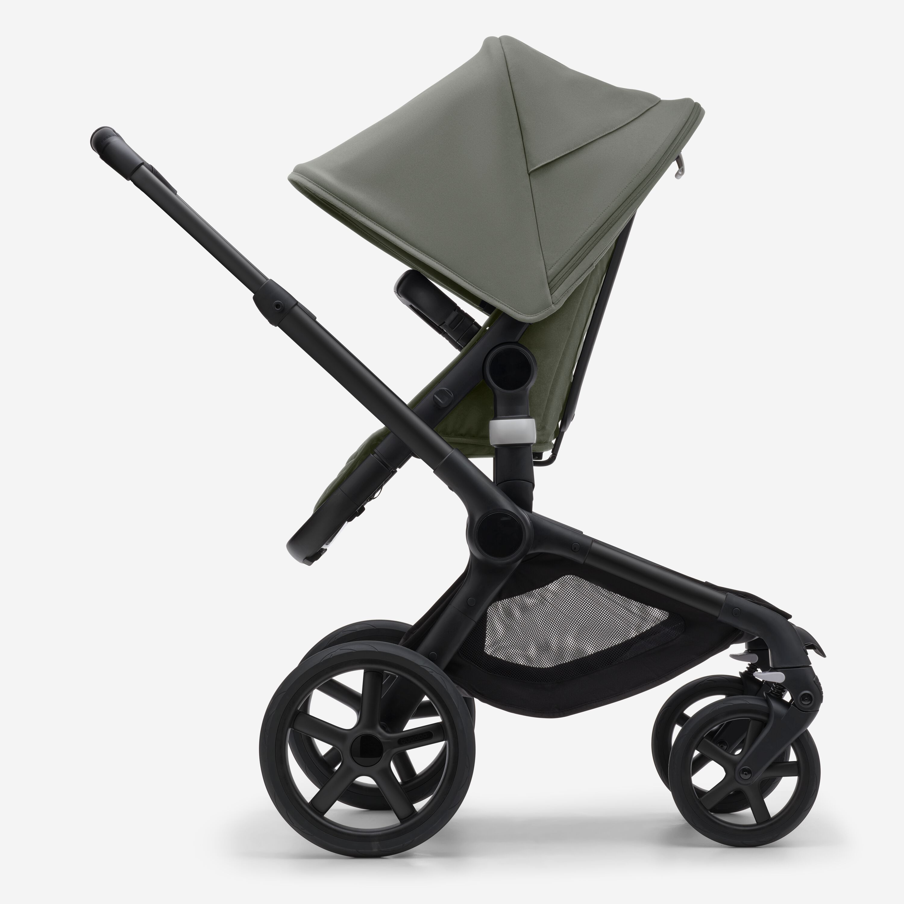 Refurbished Bugaboo Fox 5 complete US BLACK/FOREST GREEN-FOREST GREEN - Main Modal Image Slide 3 of 12