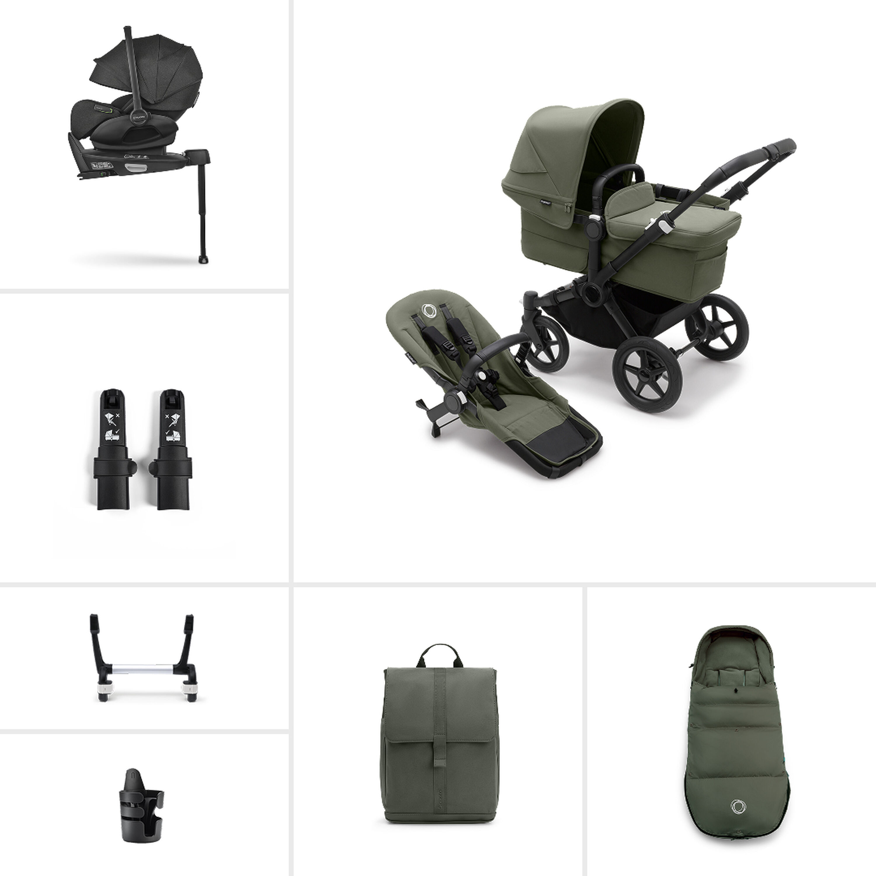 Bugaboo Donkey 5 Mono Ultimate newborn bundle - Main Modal Image Slide 1 of 9