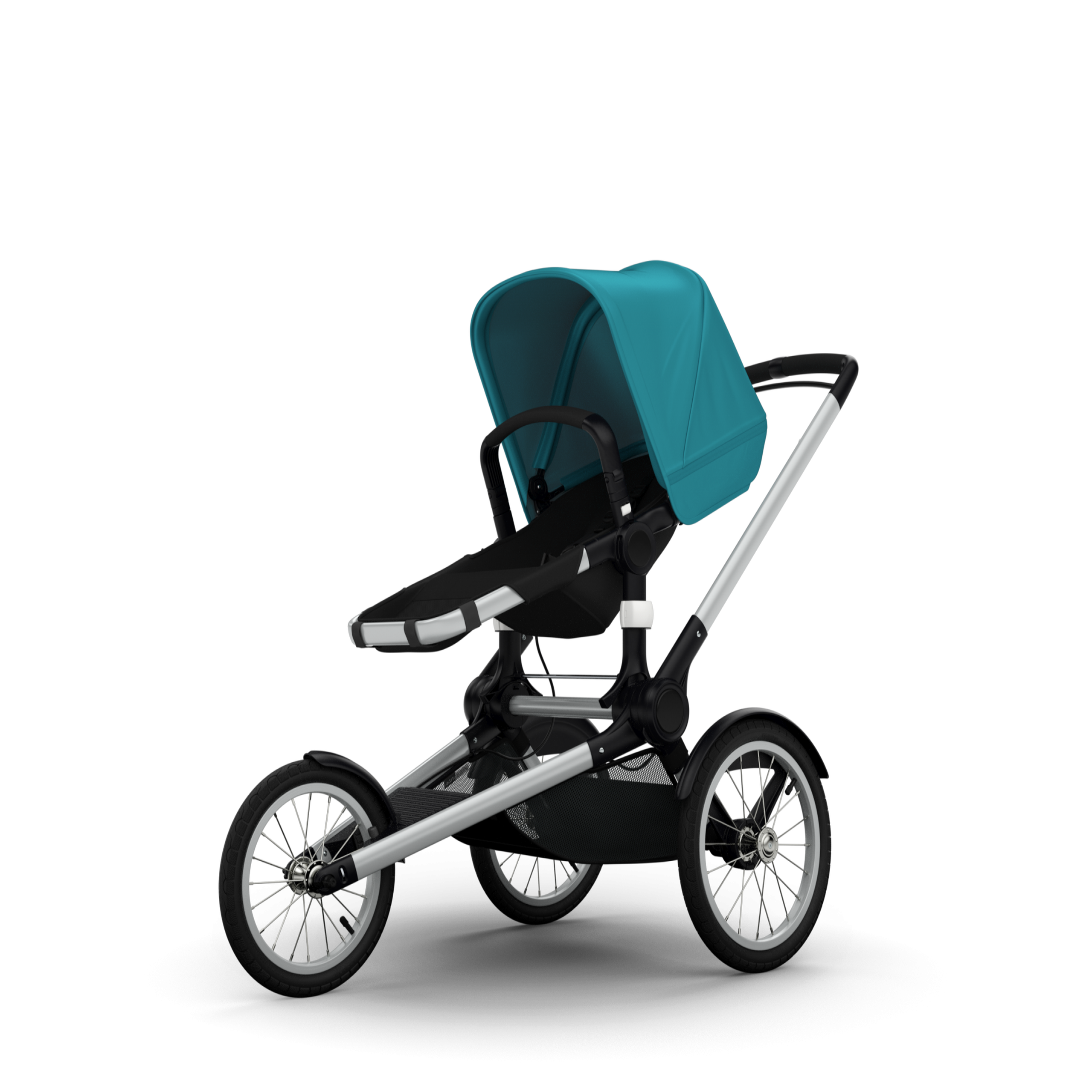 Bugaboo Runner sun canopy PETROL BLUE (ext) - Thumbnail Slide 1 of 16