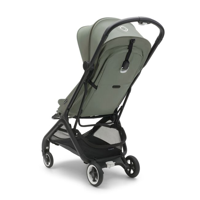 Bugaboo Butterfly seat stroller black base, forest green fabrics, forest green sun canopy - Main Image Slide 5 of 14