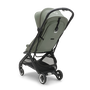 Bugaboo Butterfly seat stroller black base, forest green fabrics, forest green sun canopy - Thumbnail Slide 5 of 14