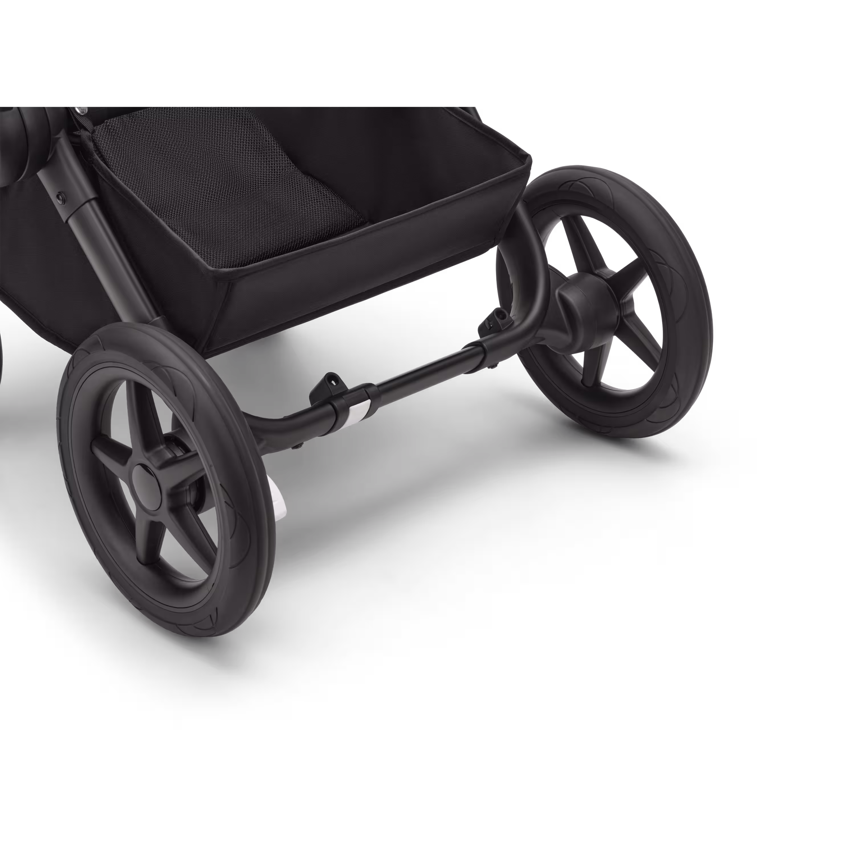 PP Bugaboo Donkey 5 Mono bassinet and seat stroller black base, midnight black fabrics, forest green sun canopy - Main Modal Image Slide 7 of 10
