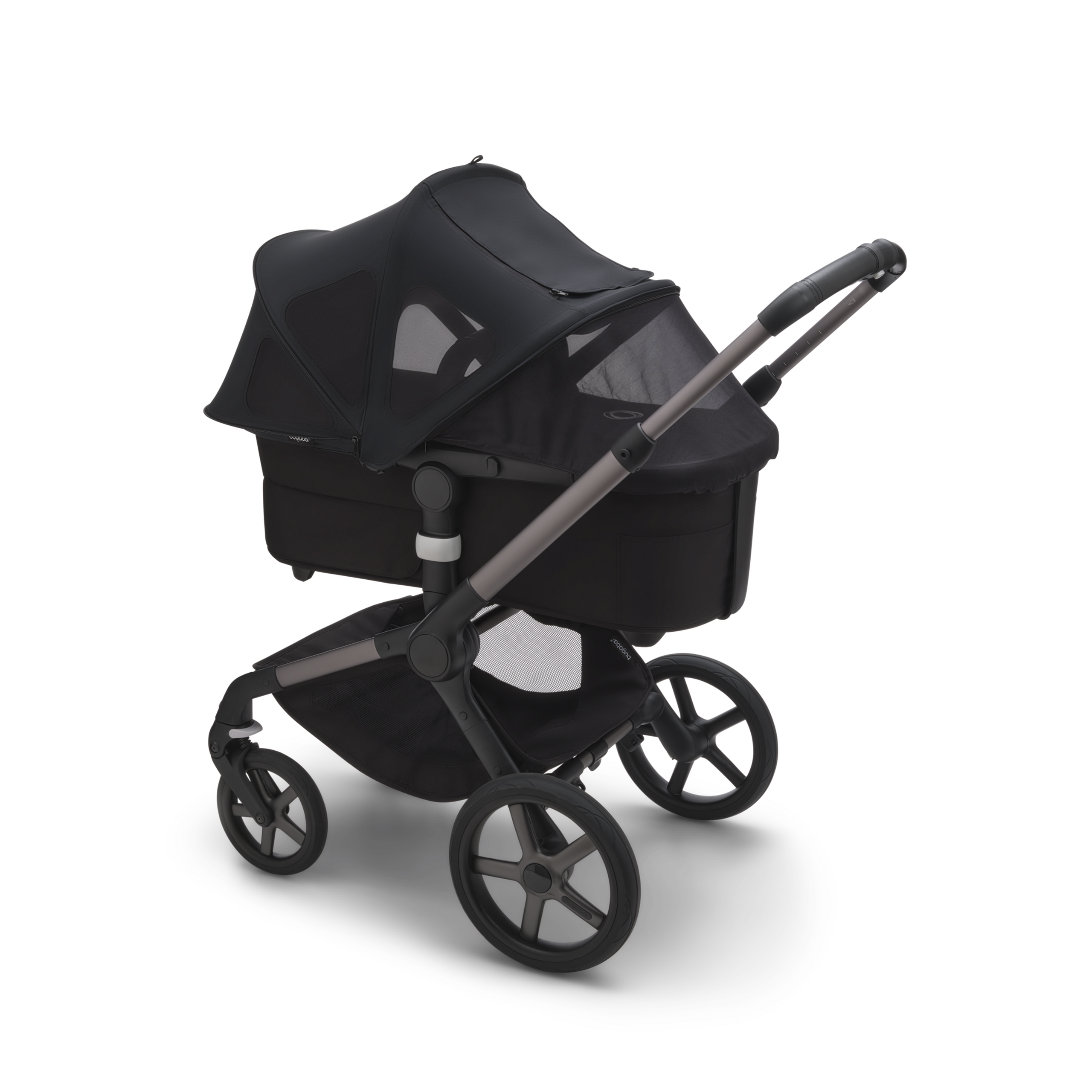 Bugaboo Fox/Cameleon3/Lynx breezy sun canopy v2 MIDNIGHT BLACK - Thumbnail Slide 5 of 5