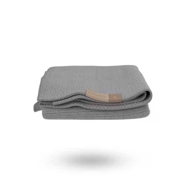 Bugaboo Soft Wool Blanket LIGHT GREY MELANGE - Main Image Slide 1 of 10