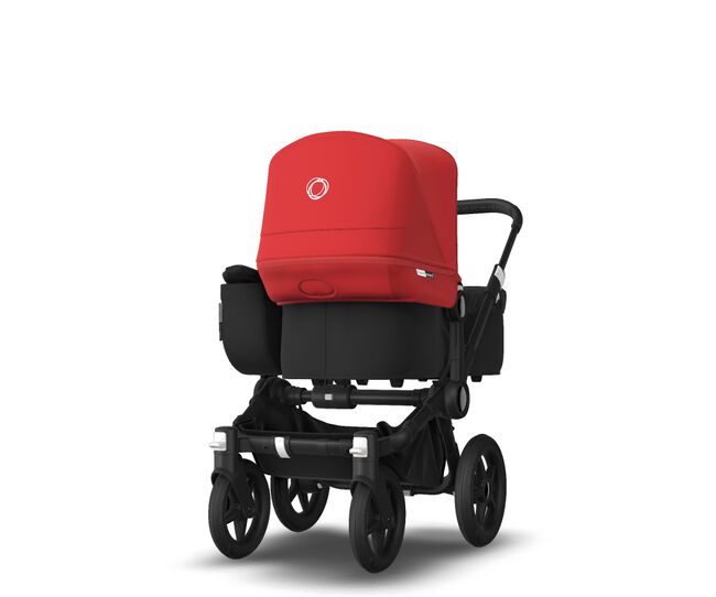 US - Bugaboo D3M stroller bundle black black red - Main Image Slide 4 of 4