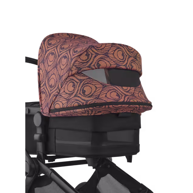 Bugaboo X Artipoppe Fox 5 Renew Limited Edition 2-in-1 pushchair black base, heritage black fabrics, bugaboo x artipoppe sun canopy - Main Image Slide 6 of 10