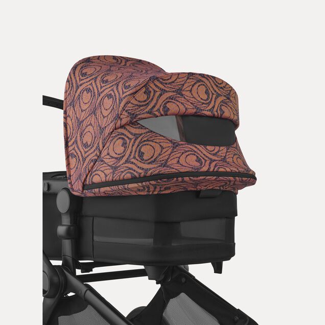 Bugaboo X Artipoppe Fox 5 Renew Limited Edition 2-in-1 pushchair black base, heritage black fabrics, bugaboo x artipoppe sun canopy - Main Image Slide 6 of 10