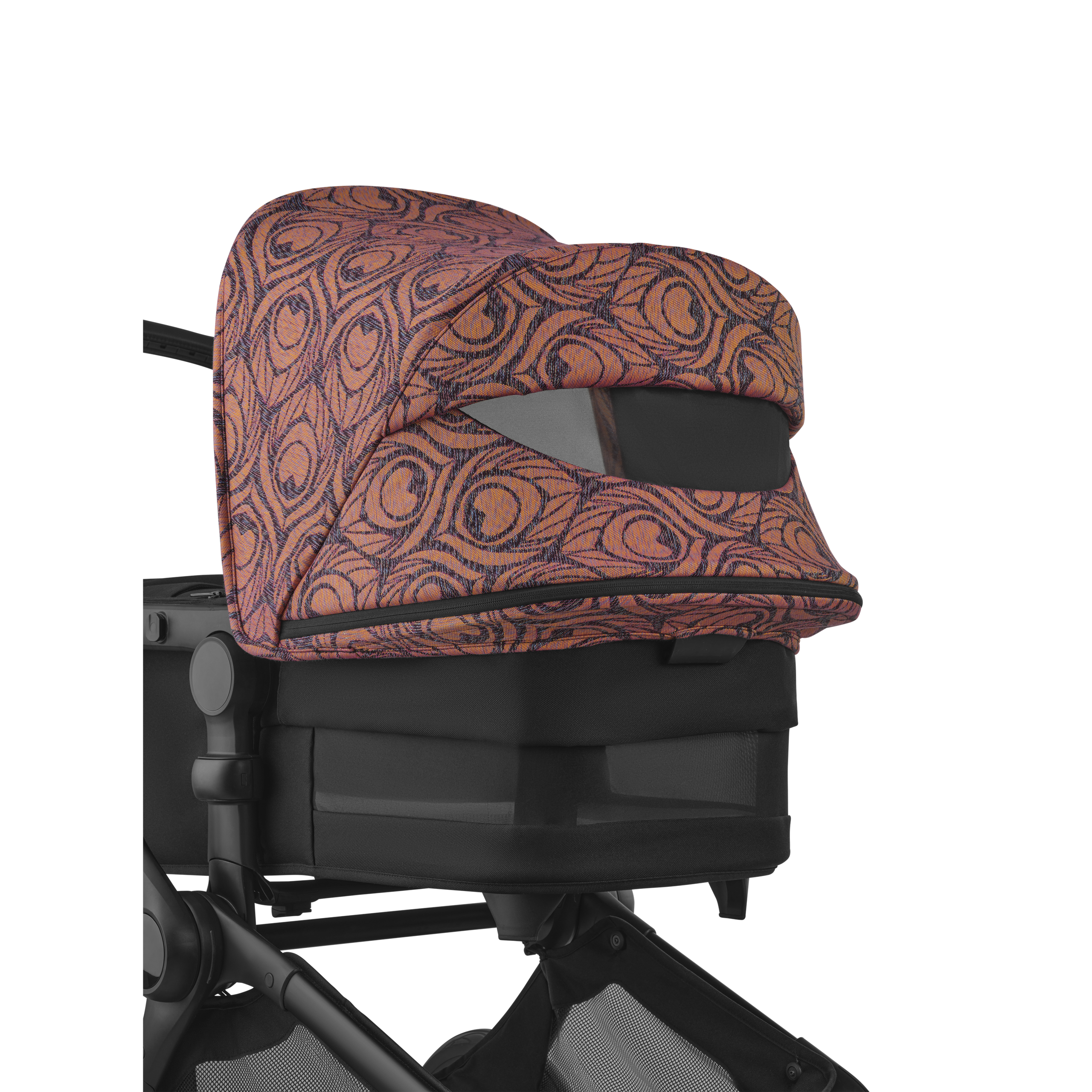 Bugaboo X Artipoppe Fox 5 Renew Limited Edition 2-in-1 pushchair black base, heritage black fabrics, bugaboo x artipoppe sun canopy - Thumbnail Slide 6 of 10