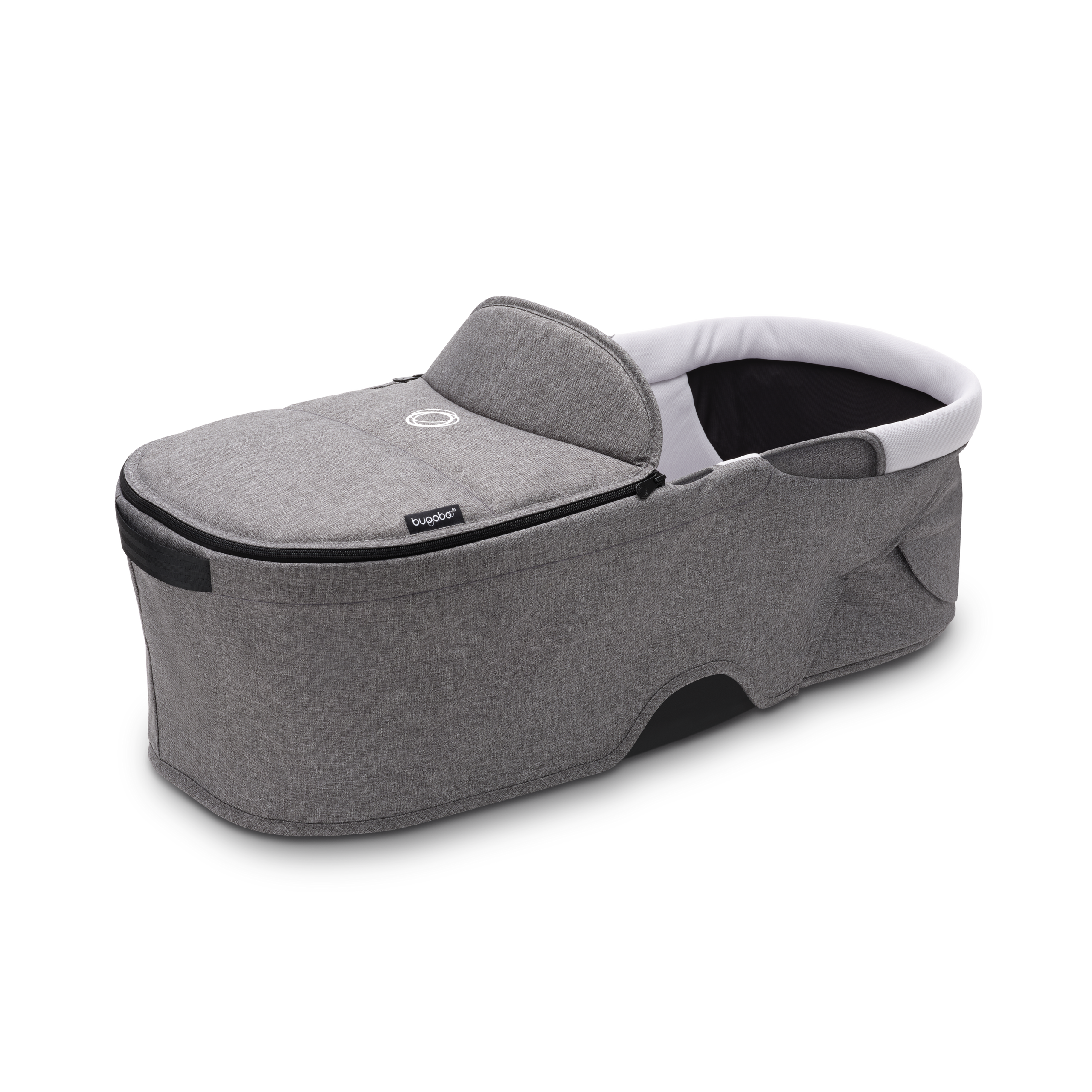 Refurbished Bugaboo Dragonfly bassinet fabric set GREY MELANGE - Thumbnail Slide 1 of 2