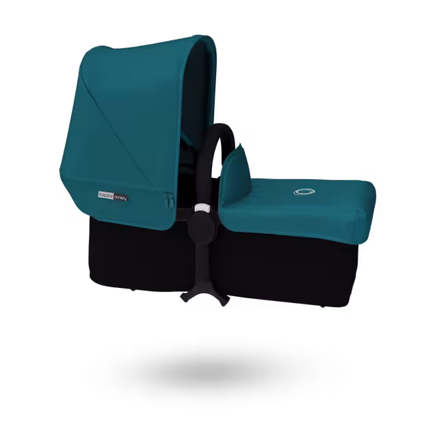 Bugaboo Donkey tailored fabric set PETROL BLUE (ext) - Main Image Slide 3 of 8