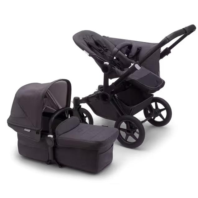 Bugaboo Donkey 5 Mineral Mono complete BLACK/WASHED BLACK - Main Image Slide 2 van 6