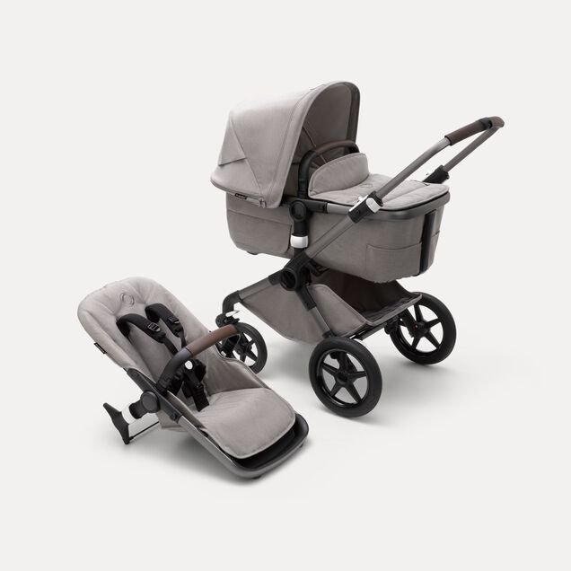 Refurbished Bugaboo Fox 3 Mineral complete GRAPHITE/LIGHT GREY - Main Image Slide 9 of 11