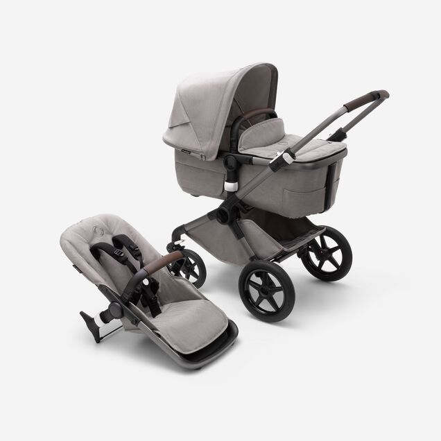 Refurbished Bugaboo Fox 3 Mineral complete GRAPHITE/LIGHT GREY - Main Image Slide 9 of 11
