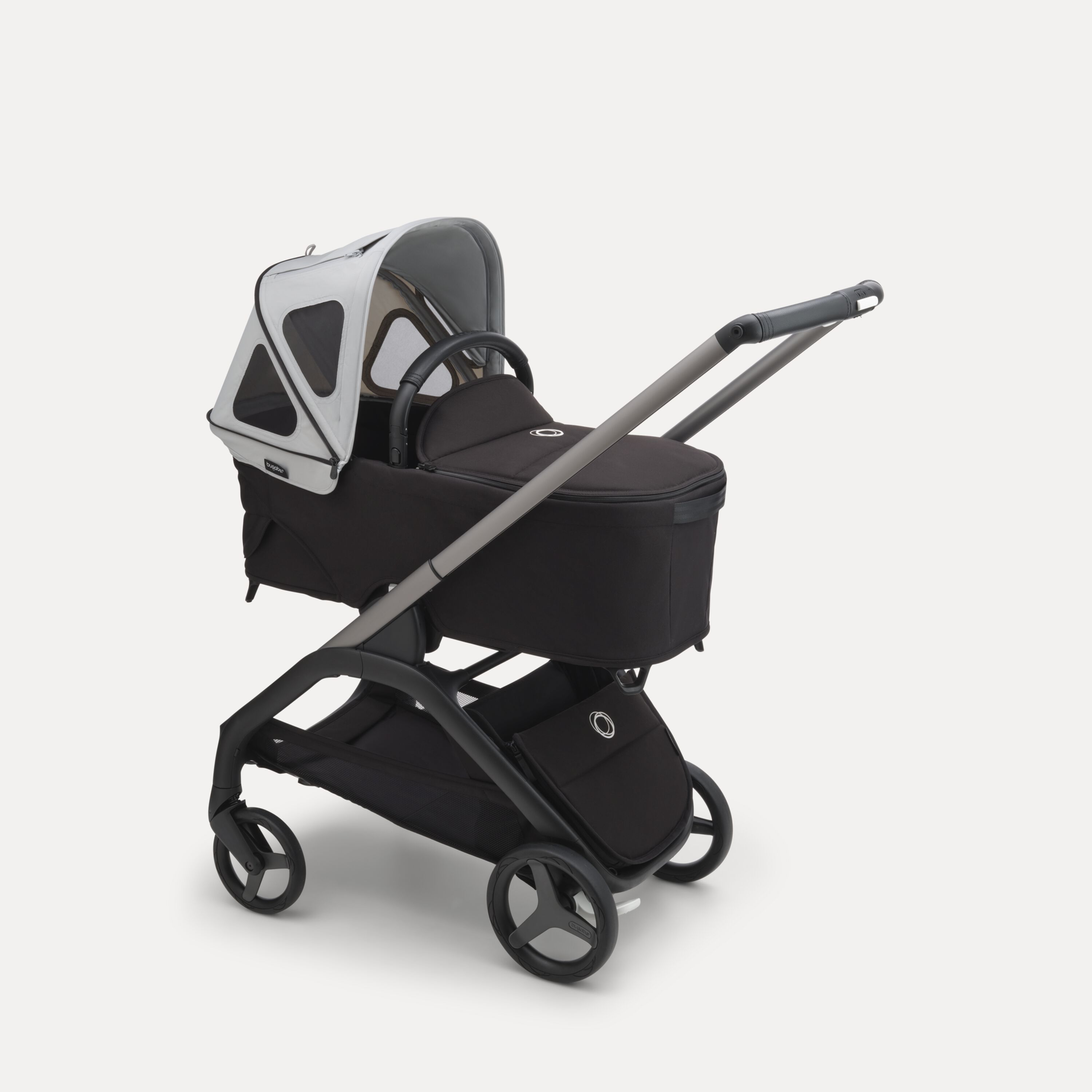 Refurbished Bugaboo Dragonfly breezy sun canopy MISTY GREY - Main Modal Image Slide 2 of 5