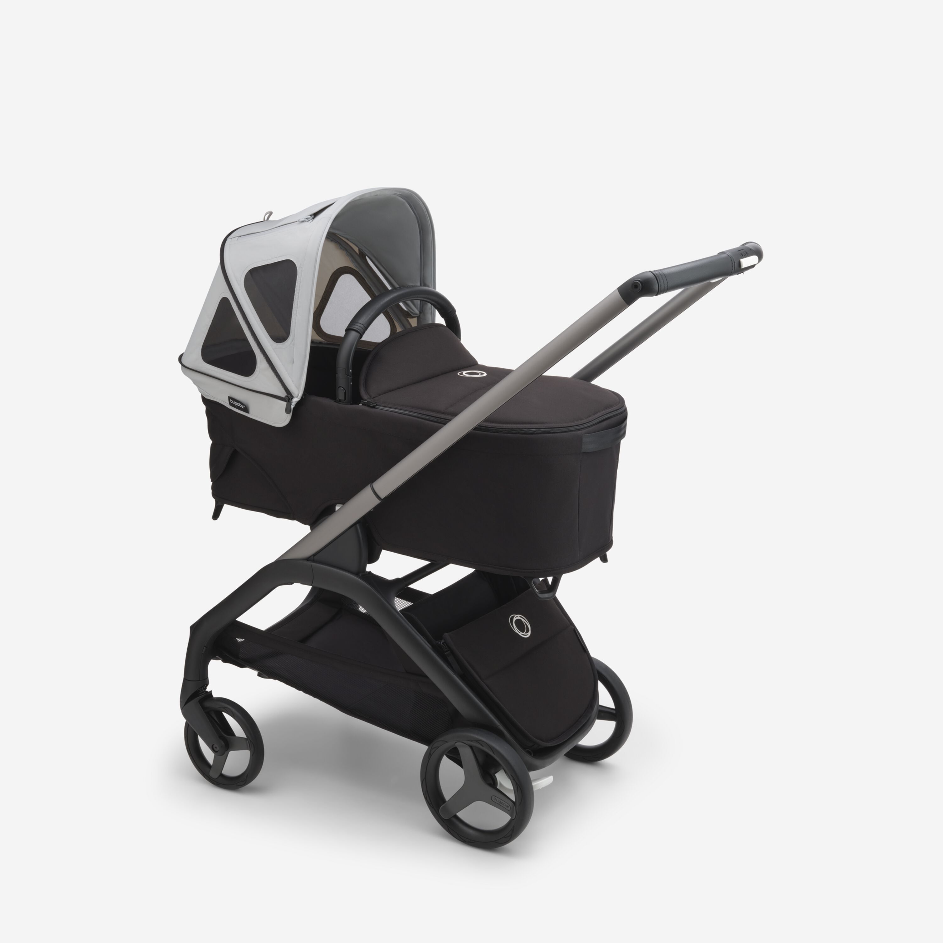 Refurbished Bugaboo Dragonfly breezy sun canopy MISTY GREY - Main Modal Image Slide 2 of 5