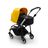 Bugaboo Bee 6 bassinet and seat stroller lemon yellow sun canopy, black fabrics, aluminium base - Thumbnail Slide 1 of 1