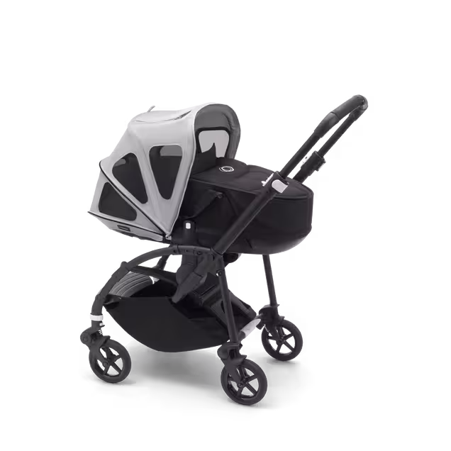 Refurbished Bugaboo Bee breezy sun canopy MISTY GREY - Main Image Slide 3 of 4