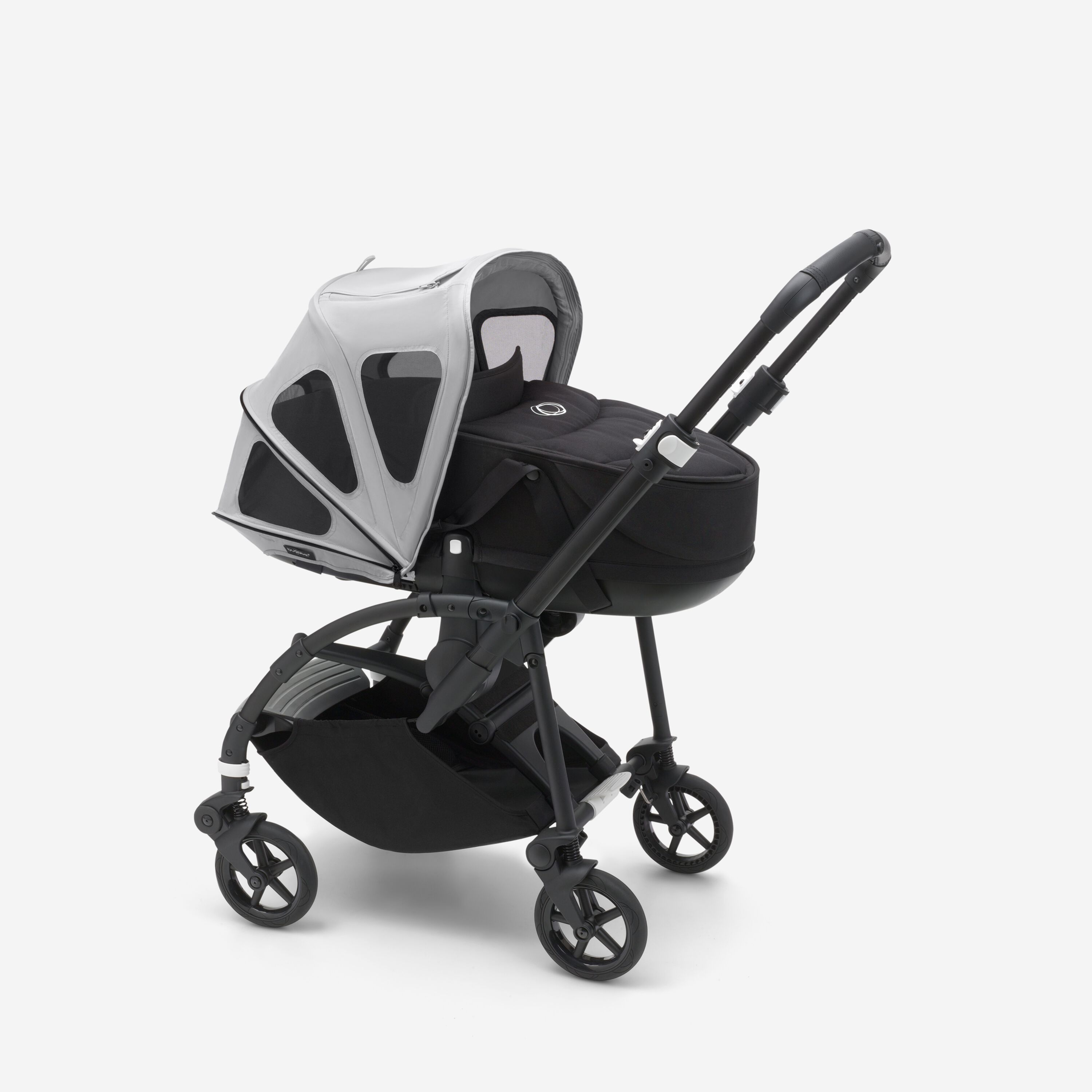 Refurbished Bugaboo Bee breezy sun canopy MISTY GREY - Main Modal Image Slide 3 of 4