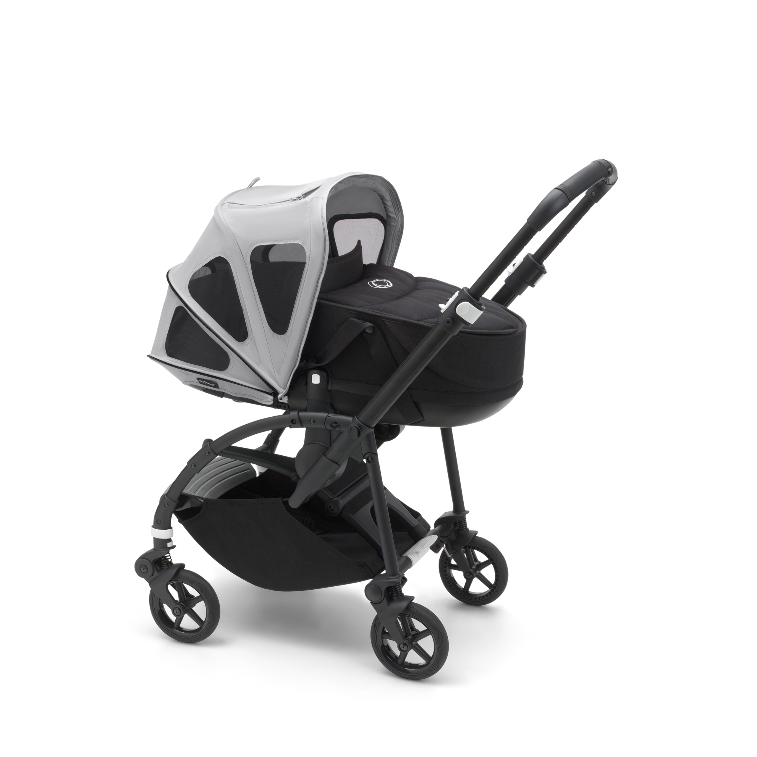 Refurbished Bugaboo Bee breezy sun canopy MISTY GREY - Thumbnail Slide 3 of 4