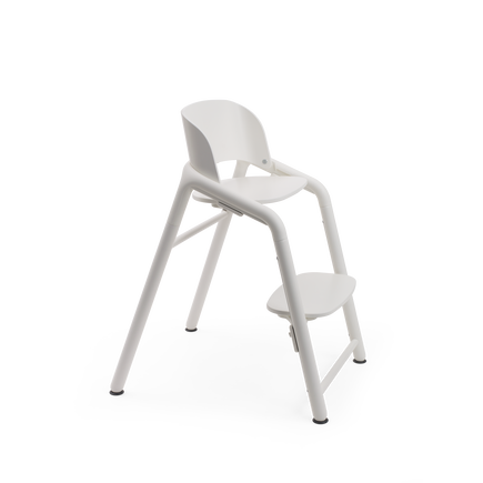 Bugaboo Giraffe chair in white.