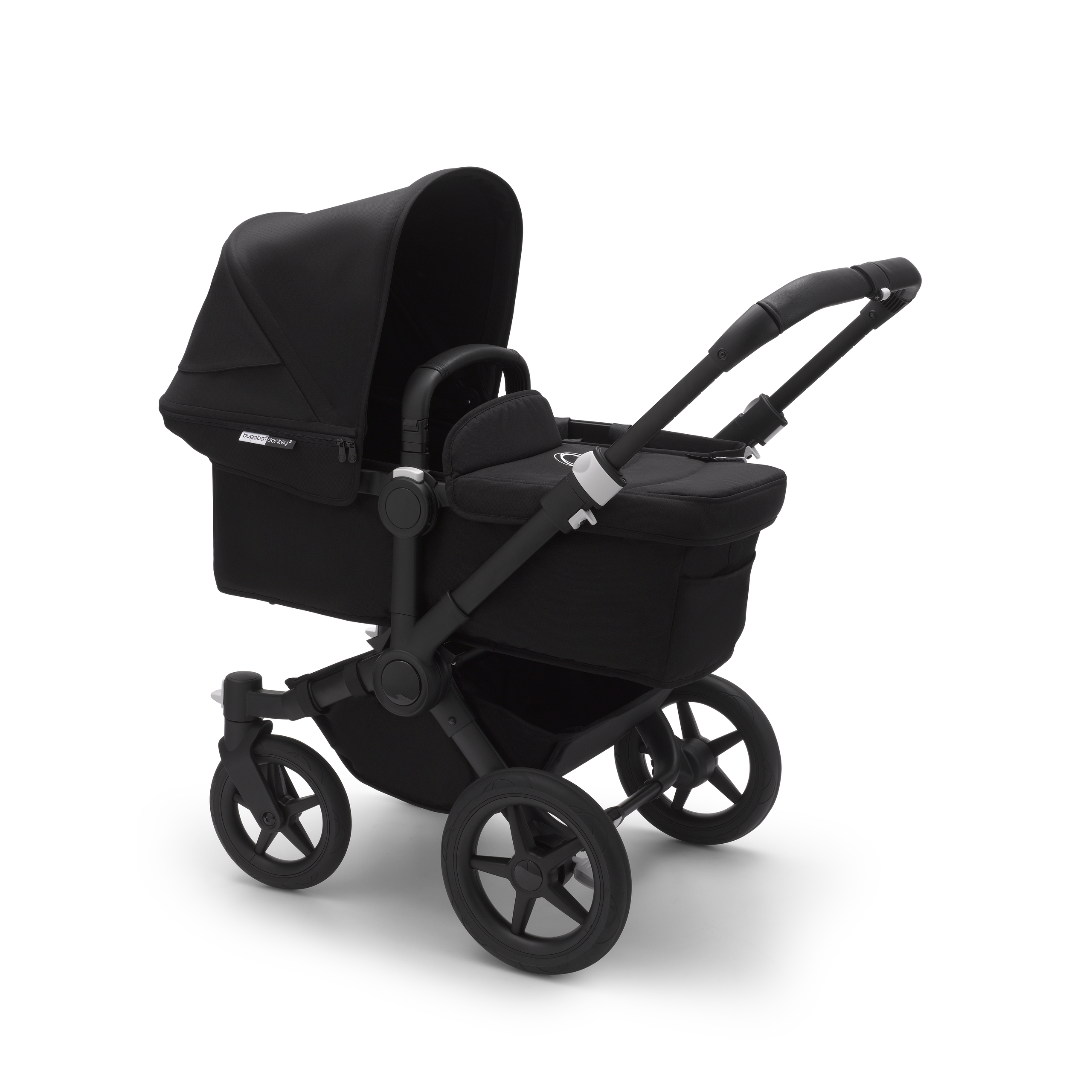 Refurbished Bugaboo Donkey3 mono complete BLACK/BLACK-BLACK - Thumbnail Slide 1 van 4