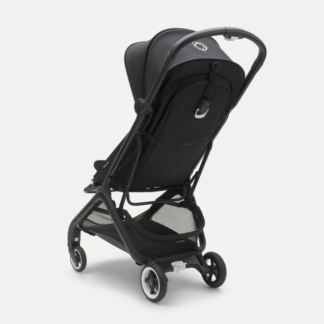 Bugaboo Butterfly travel stroller black base, midnight black fabrics, midnight black sun canopy - Main Image Slide 4 of 14