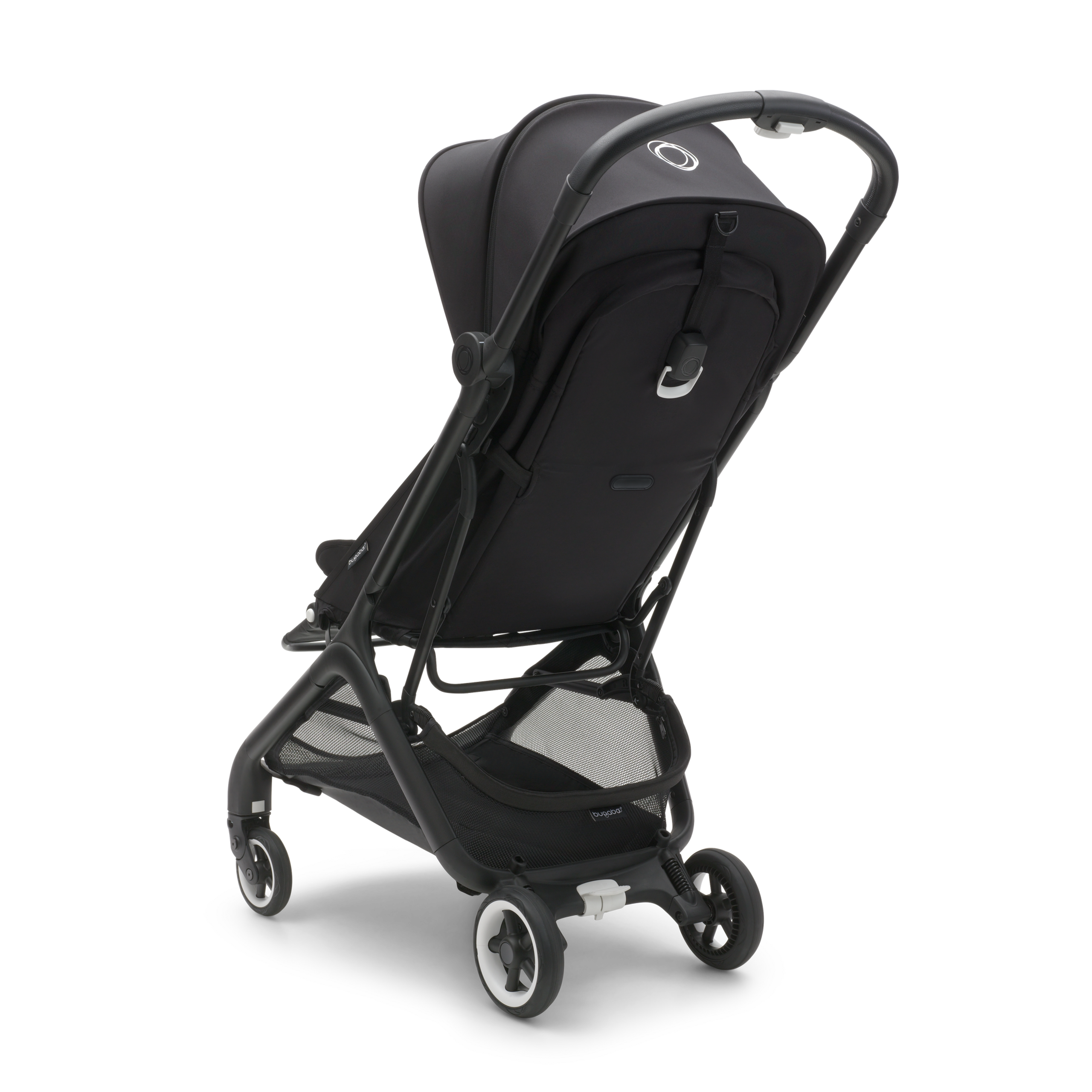 Bugaboo Butterfly Reisebuggy Schwarz gestell, midnight black Bezüge, midnight black Sonnendach - Thumbnail Slide 4 of 14