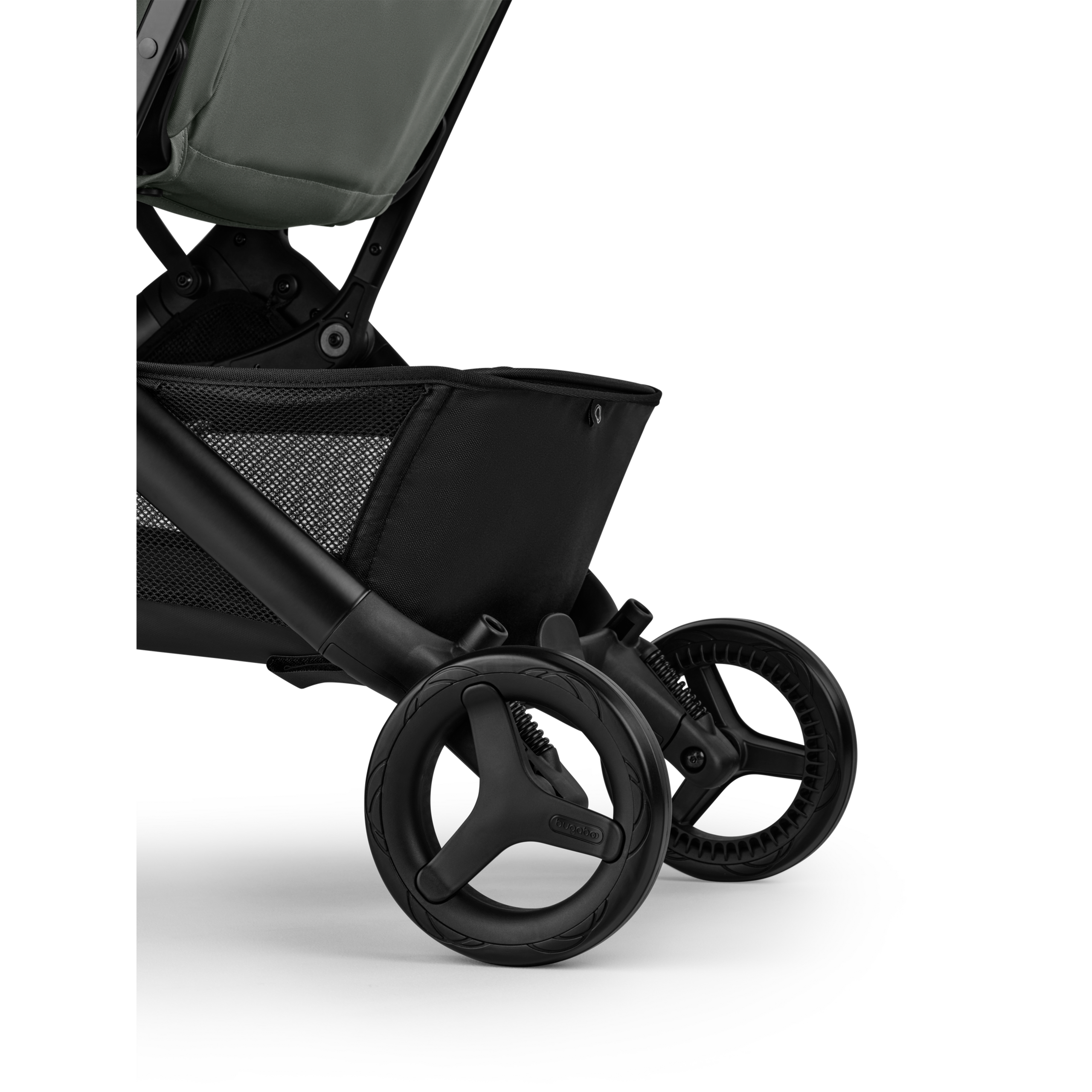 Bugaboo Butterfly 2 Poussette de voyage châssis noir, habillages desert taupe, capote desert taupe - Thumbnail Slide 8 of 8