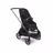 RBLU Bugaboo Dragonfly bassinet and seat stroller graphite base, midnight black fabrics, midnight black sun canopy - Thumbnail Slide 2 van 10