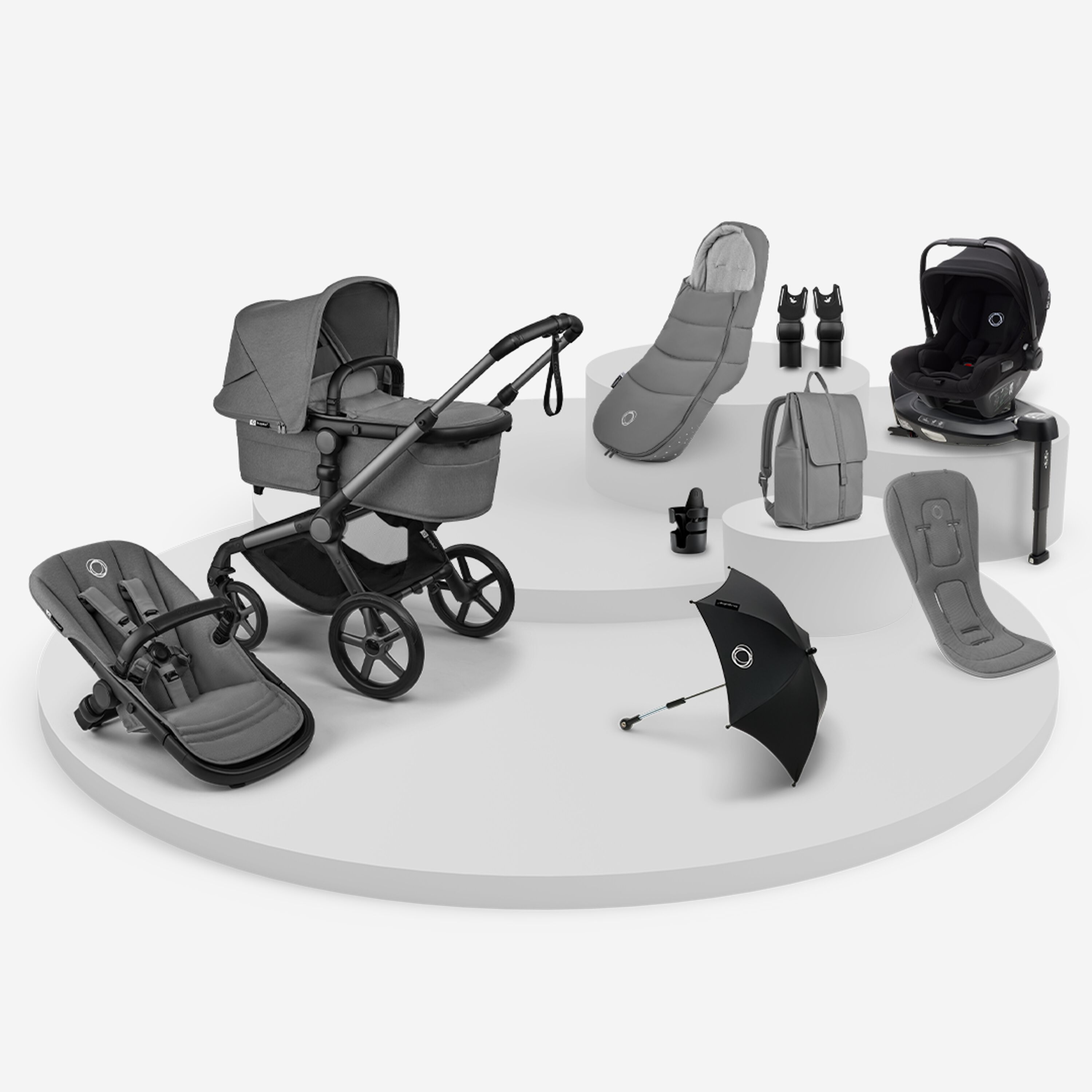 Bugaboo Fox 5 Renew Ultimate Newborn Bundle - Main Modal Image Slide 1 of 10