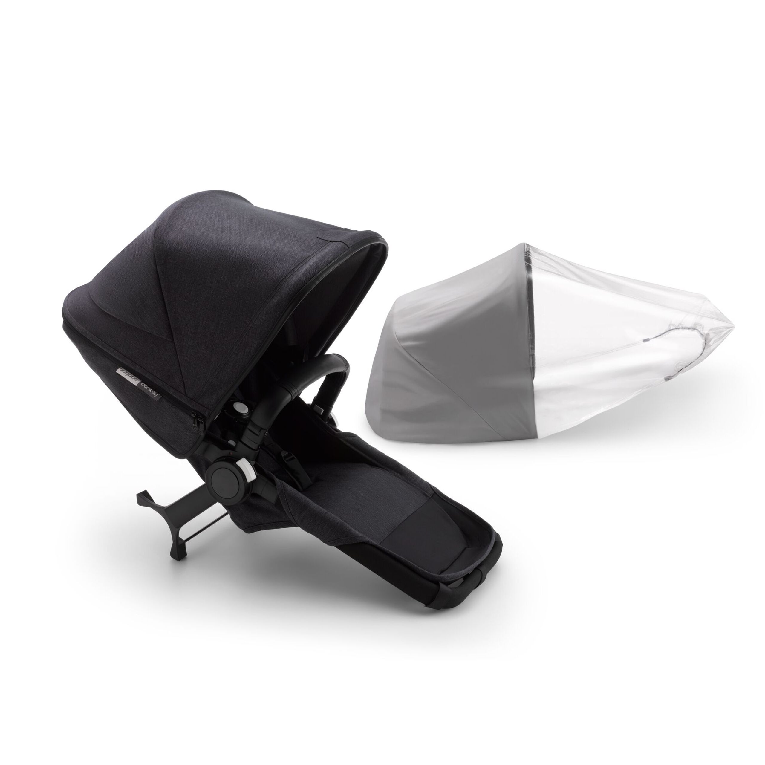 Bugaboo Donkey 3 Mineral duo ext complete | BLACK/WASHED BLACK - Thumbnail Slide 2 of 2