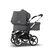 Refurbished Bugaboo Donkey3 duo compl UK ALU/GREY MELANGE-GREY MELANGE - Thumbnail Slide 1 of 5