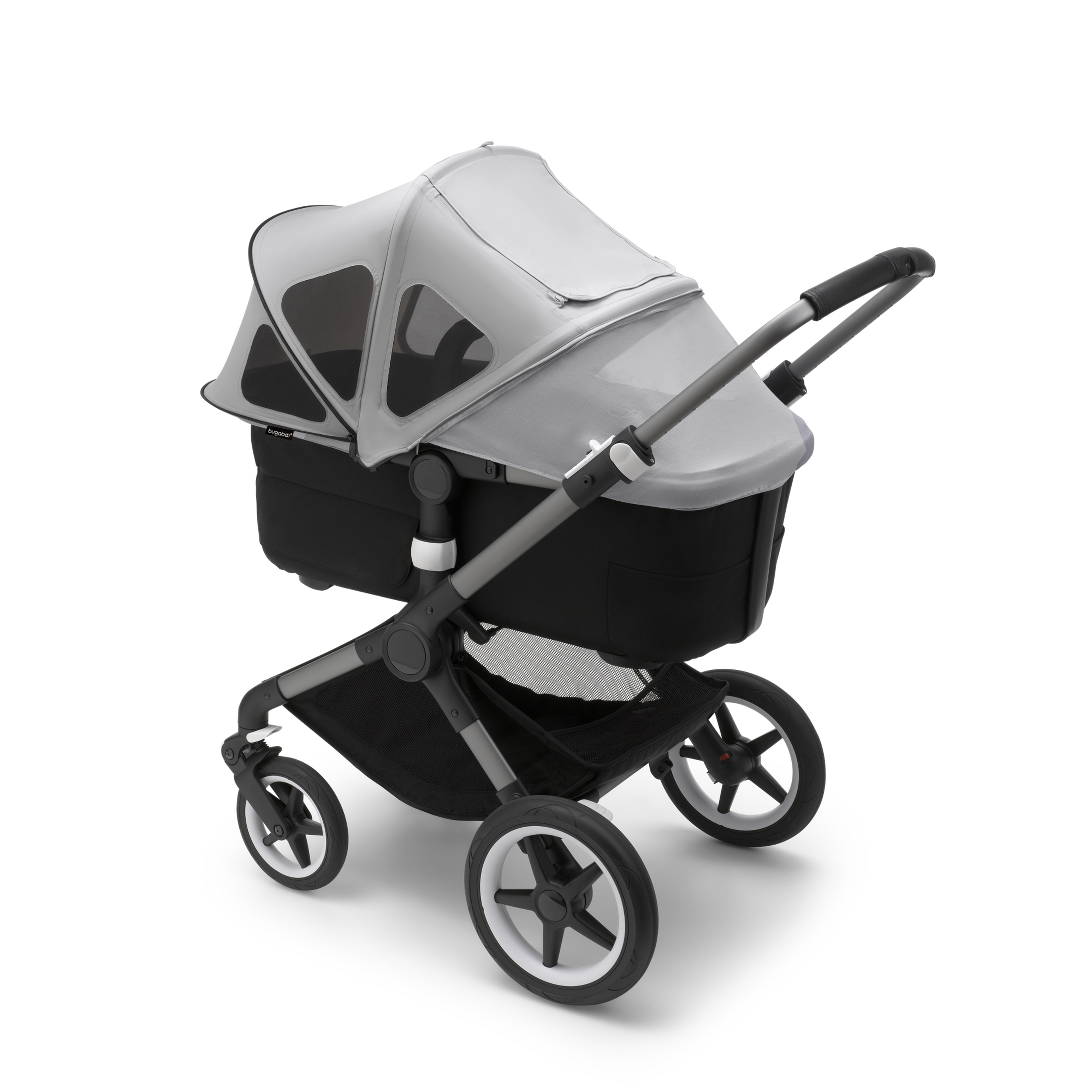 Bugaboo Fox2/Cameleon3 breezy sun canopy MISTY GREY - Thumbnail Slide 2 of 5