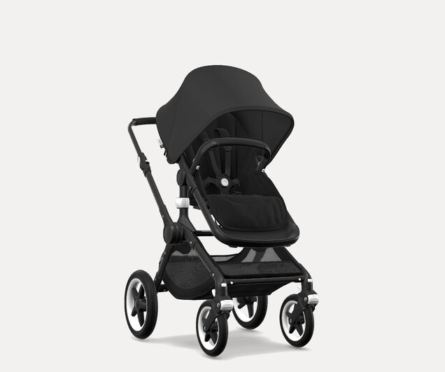 Refurbished Bugaboo Fox complete US BLACK/BLACK-BLACK - Main Image Slide 1 of 1