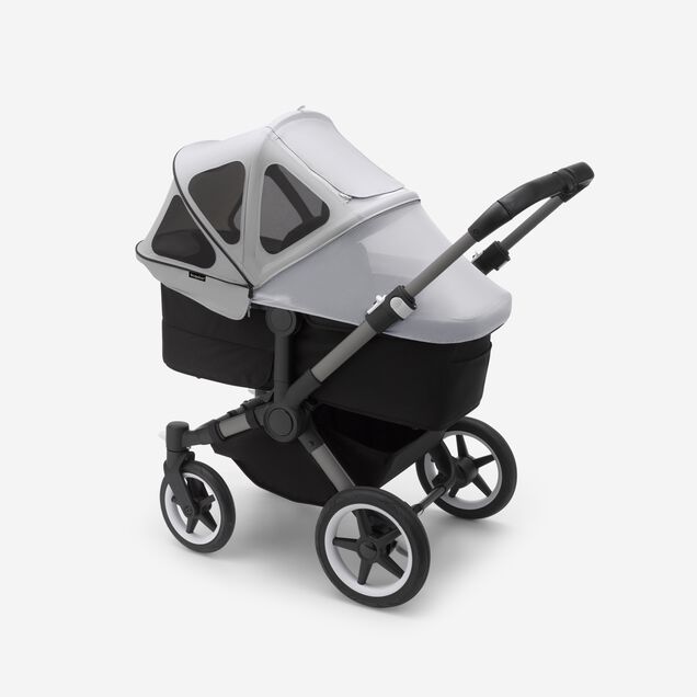 Bugaboo Donkey breezy sun canopy MISTY GREY - Main Image Slide 3 of 5