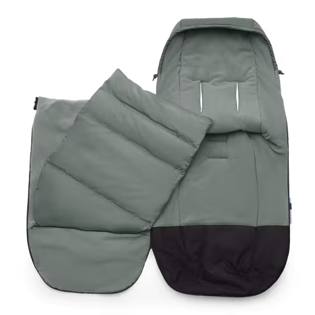 Bugaboo performance winter footmuff RW fabric NA PINE GREEN - Main Image Slide 4 of 6