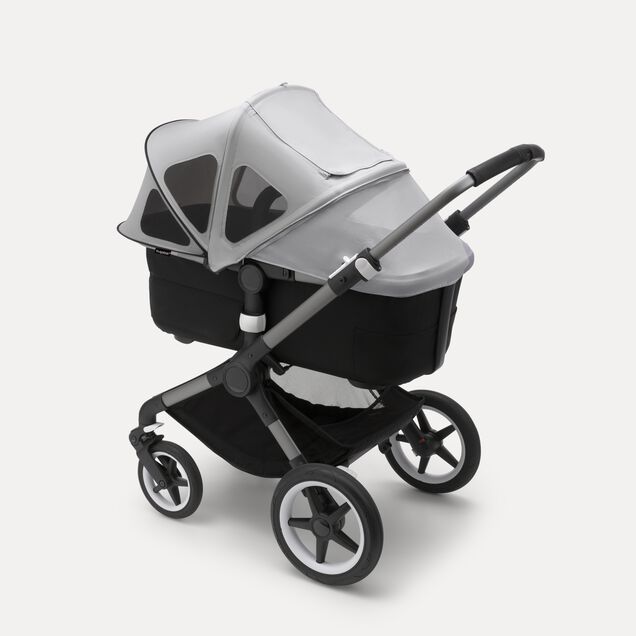 Refurbished Bugaboo Fox/Cameleon3/Lynx breezy sun canopy MISTY GREY - Main Image Slide 2 of 5