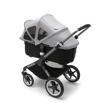 Refurbished Bugaboo Fox/Cameleon3/Lynx breezy sun canopy MISTY GREY - view 2