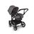 Bugaboo Donkey 5 Mono 2-in-1 stroller graphite base, grey mélange fabrics, grey mélange sun canopy - Thumbnail Slide 2 of 12