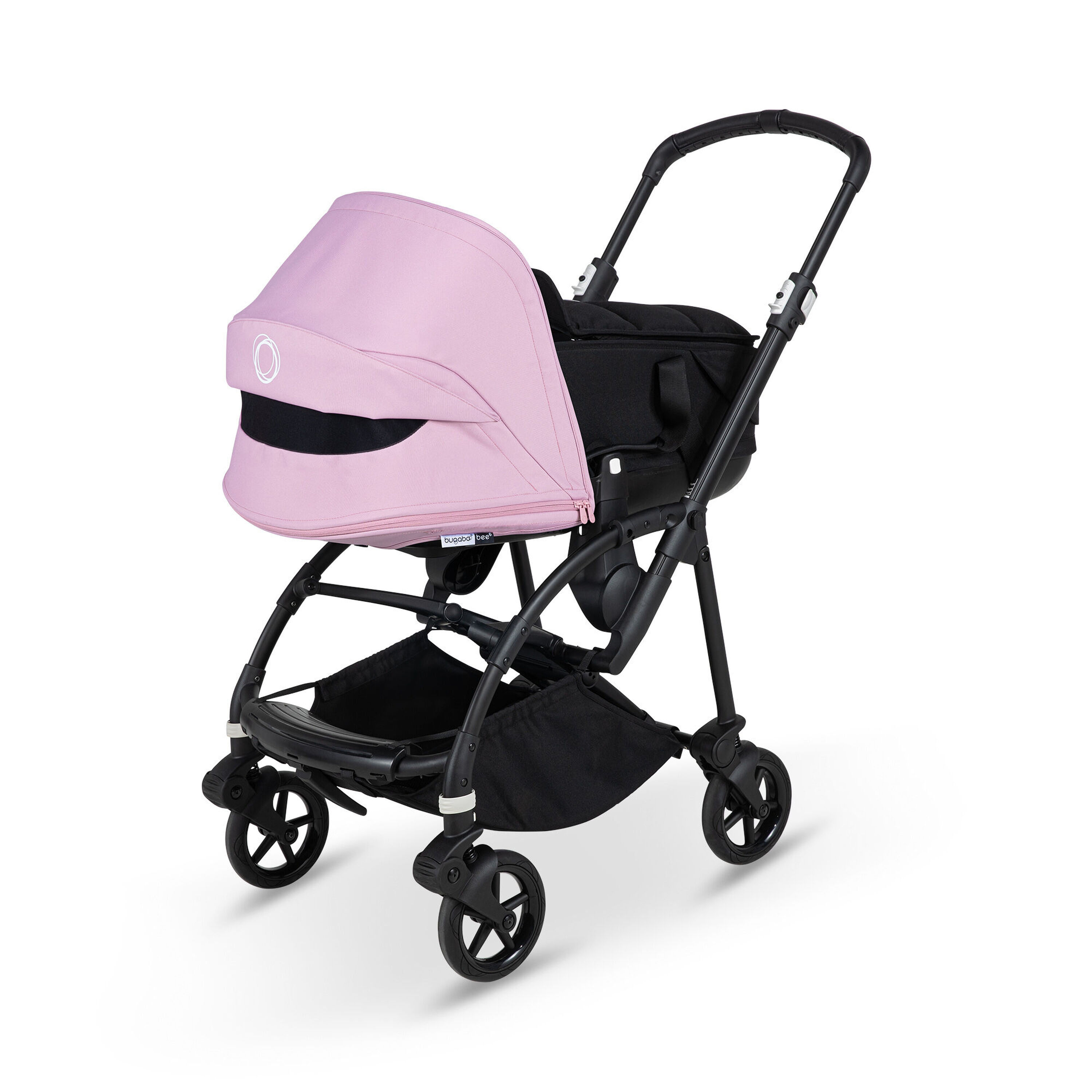Bugaboo Bee6 sun canopy RW fabric NA SOFT PINK - Main Modal Image Slide 6 of 22