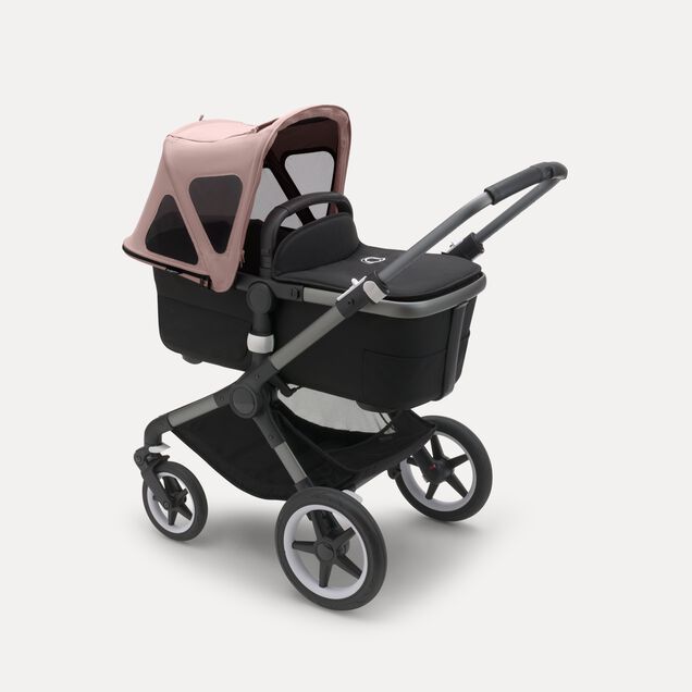 Refurbished Bugaboo Fox/Cameleon 3/Lynx breezy sun canopy Sandy pink - Main Image Slide 2 of 4