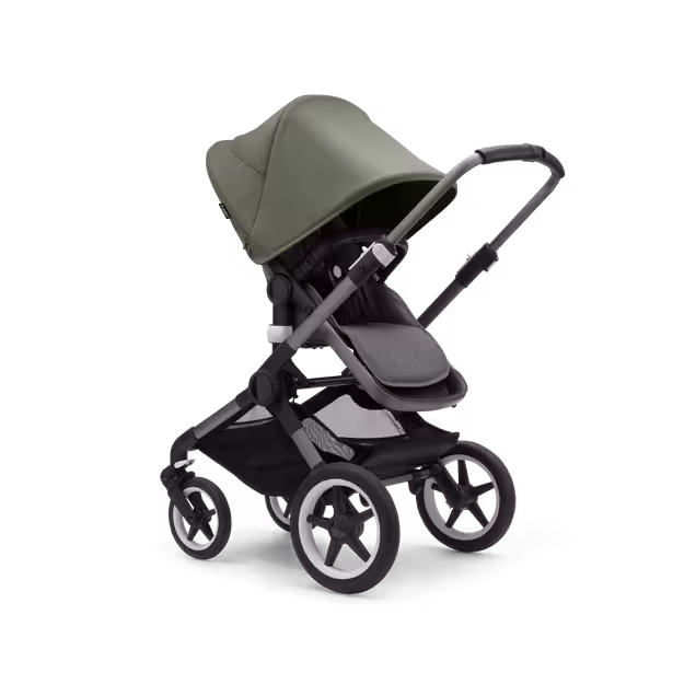 Refurbished Bugaboo Fox 5 sun canopy FOREST GREEN - Main Image Slide 2 of 3
