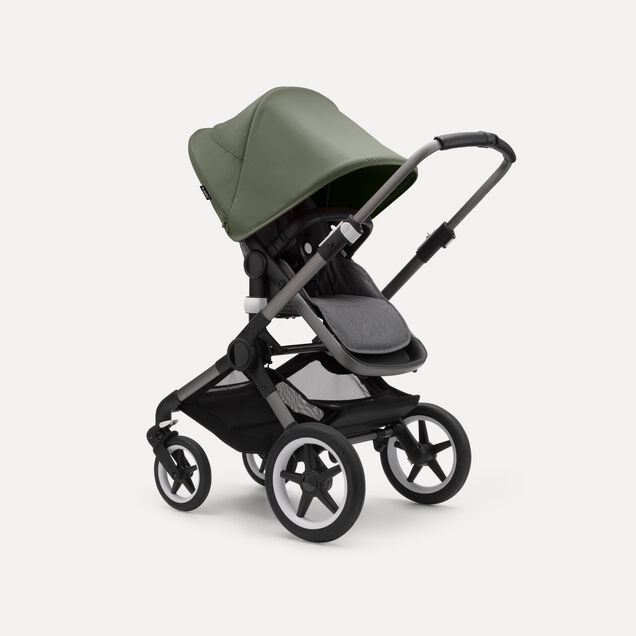 Refurbished Bugaboo Fox 5 sun canopy FOREST GREEN - Main Image Slide 2 of 3