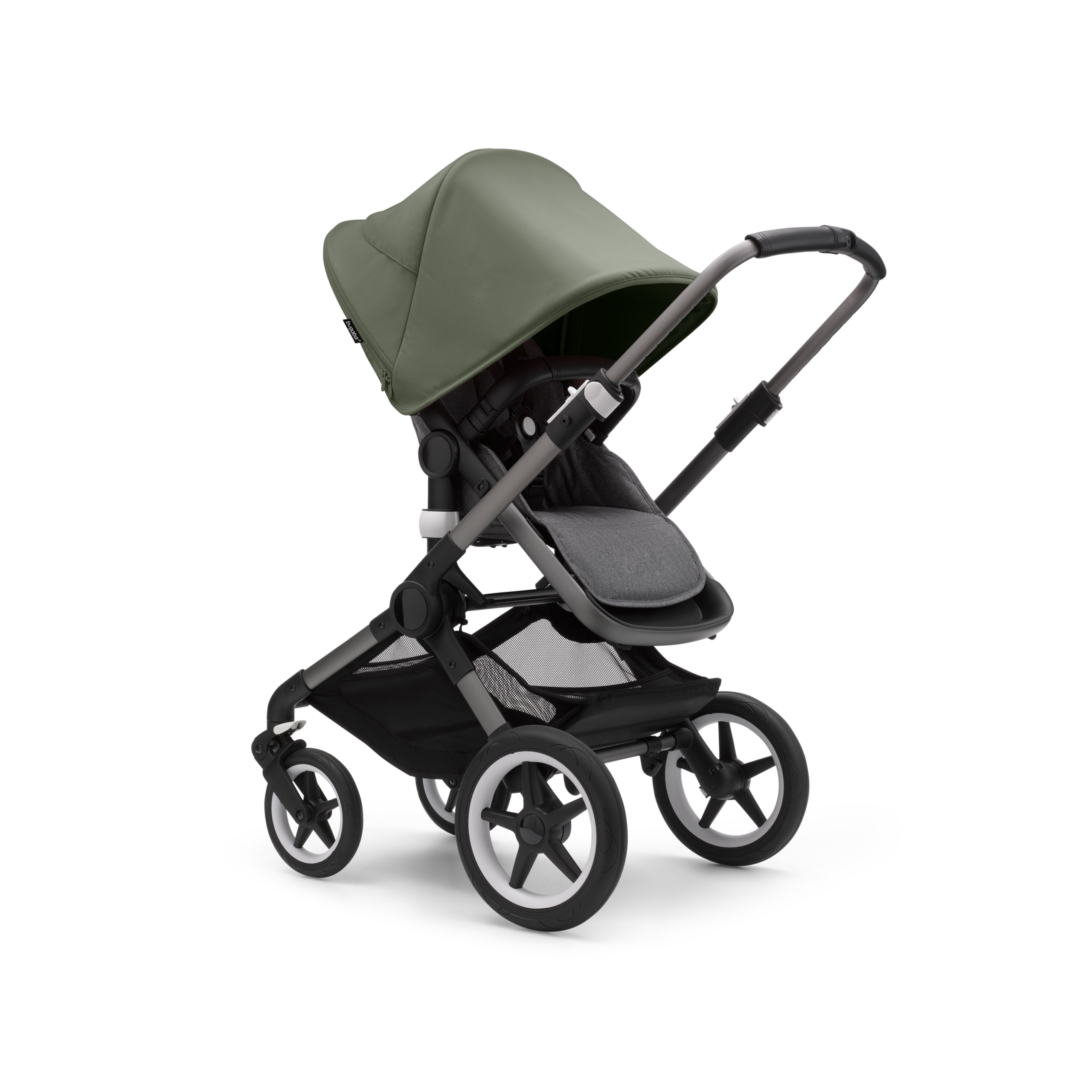 Refurbished Bugaboo Fox 5 sun canopy FOREST GREEN - Thumbnail Slide 2 of 3