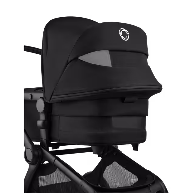 Bugaboo Fox 5 Renew 2-in-1 pushchair black base, cocoa brown fabrics, cocoa brown sun canopy - Main Image Slide 5 of 12