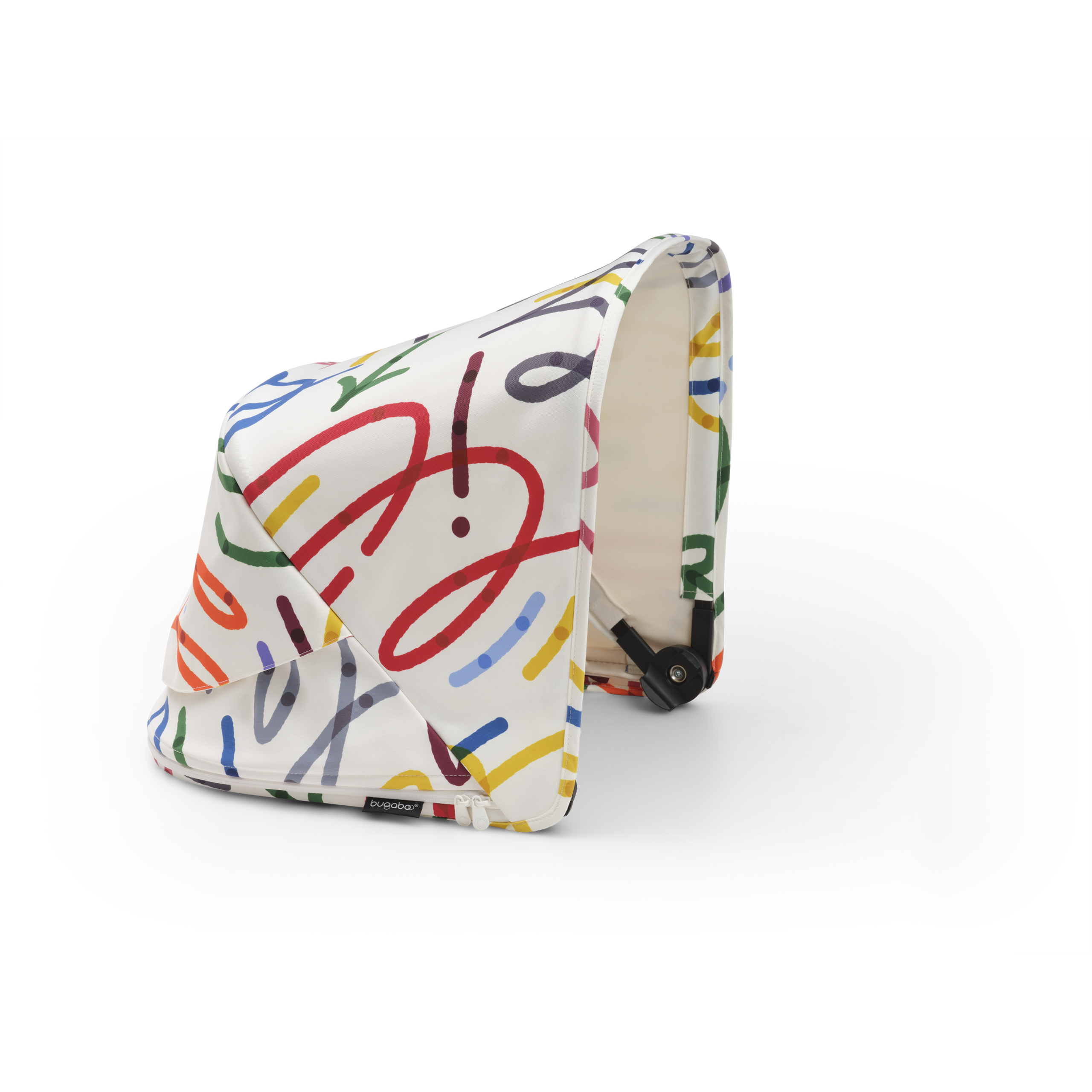 Bugaboo Fox 3 sun canopy Art of Discovery WHITE - Thumbnail Slide 1 of 4
